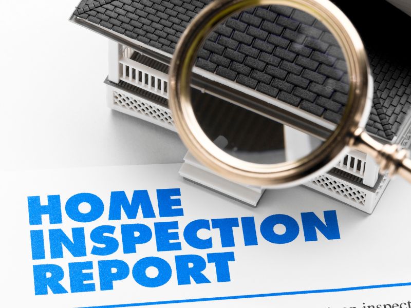 home inspection report woodlands tx